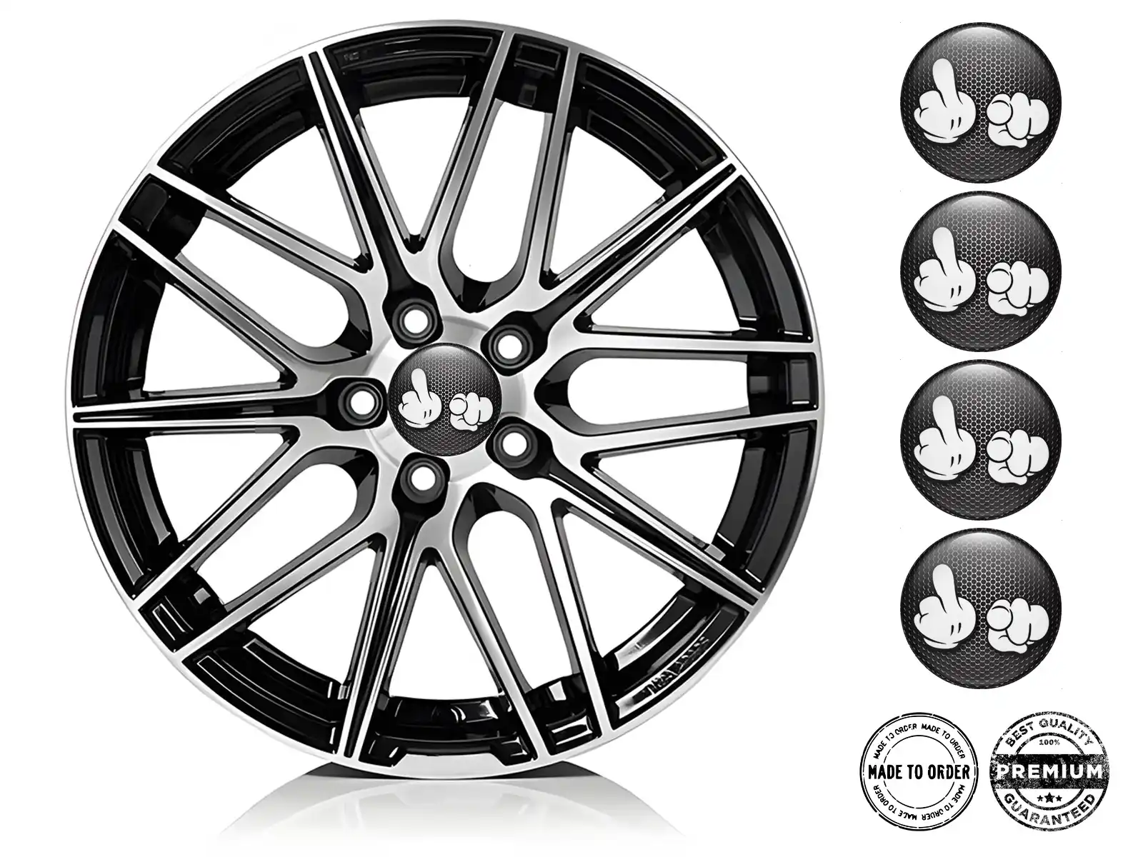 Domed sticker Premium Finish Limited Badges for Vehicles